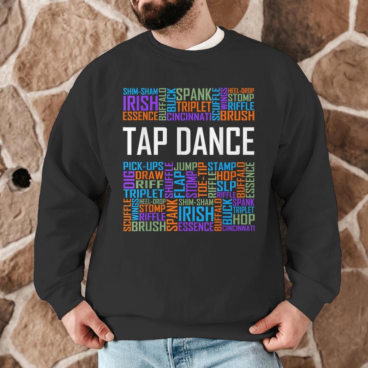 Tap Dance Words Lover Tap Dancer Dancing Teacher Men Graphic Sweatshirt, novelty gifts, funny gifts Tap Dance Words Lover Tap Dancer Dancing Teacher Men Graphic Sweatshirt, novelty gifts, funny gifts
