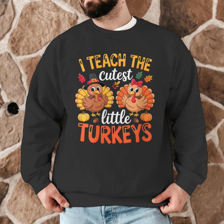 I Teach The Cutest Little Turkeys Teacher Thanksgiving Men Graphic Sweatshirt, novelty gifts, funny gifts I Teach The Cutest Little Turkeys Teacher Thanksgiving Men Graphic Sweatshirt, novelty gifts, funny gifts