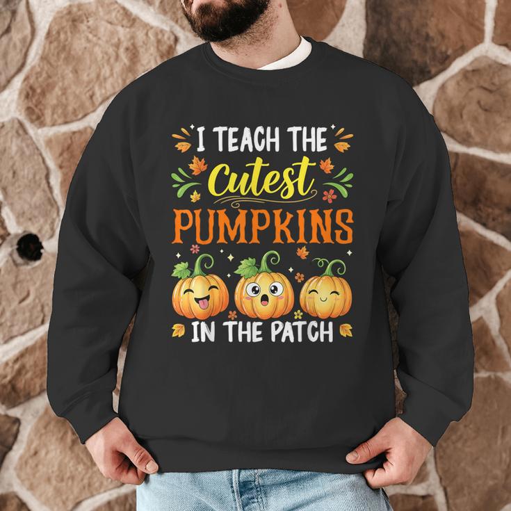 I Teach The Cutest Pumpkins Halloween Teacher Men Graphic Sweatshirt, novelty gifts, funny gifts I Teach The Cutest Pumpkins Halloween Teacher Men Graphic Sweatshirt, novelty gifts, funny gifts