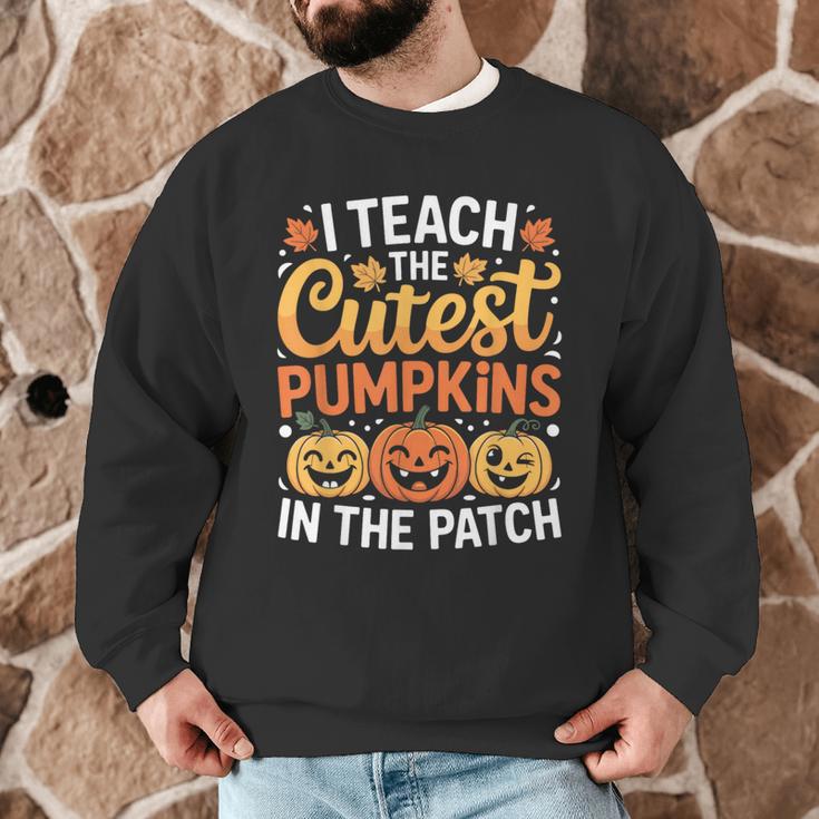 I Teach The Cutest Pumpkins Tshirt Halloween Teacher Men Graphic Sweatshirt, novelty gifts, funny gifts I Teach The Cutest Pumpkins Tshirt Halloween Teacher Men Graphic Sweatshirt, novelty gifts, funny gifts