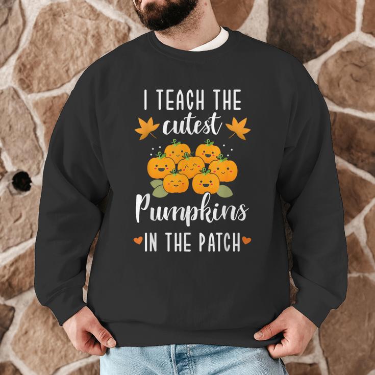 I Teach The Cutest Pumpkins In The Patch Halloween Teacher Men Graphic Sweatshirt, novelty gifts, funny gifts I Teach The Cutest Pumpkins In The Patch Halloween Teacher Men Graphic Sweatshirt, novelty gifts, funny gifts
