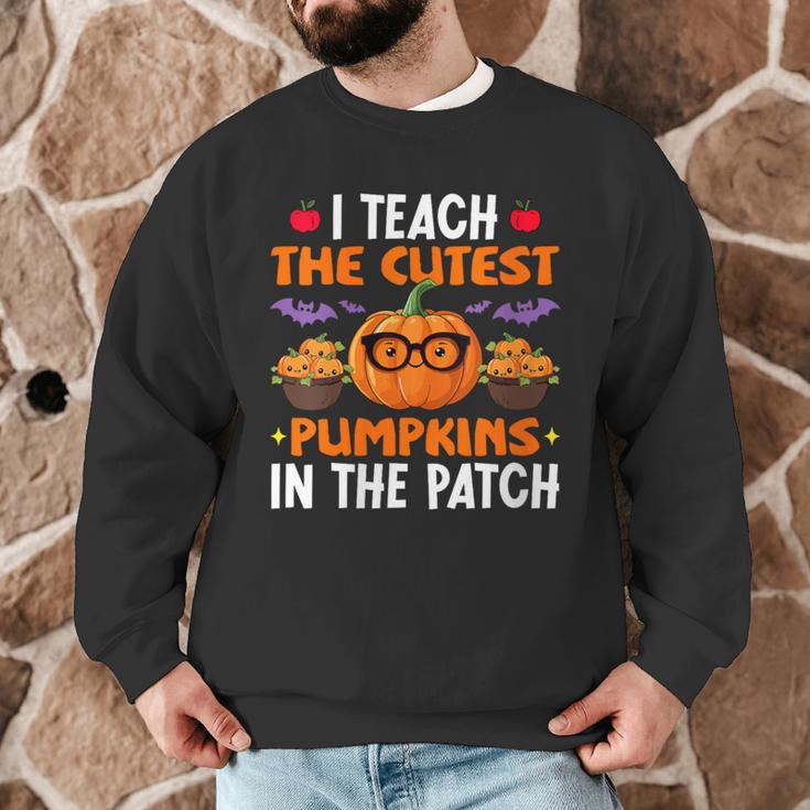 I Teach The Cutest Pumpkins In The Patch Halloween Teacher Men Graphic Sweatshirt, novelty gifts, funny gifts I Teach The Cutest Pumpkins In The Patch Halloween Teacher Men Graphic Sweatshirt, novelty gifts, funny gifts