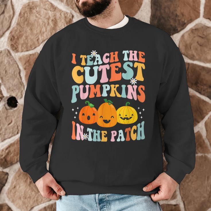 I Teach The Cutest Pumpkins In The Patch Teacher Men Graphic Sweatshirt, novelty gifts, funny gifts I Teach The Cutest Pumpkins In The Patch Teacher Men Graphic Sweatshirt, novelty gifts, funny gifts