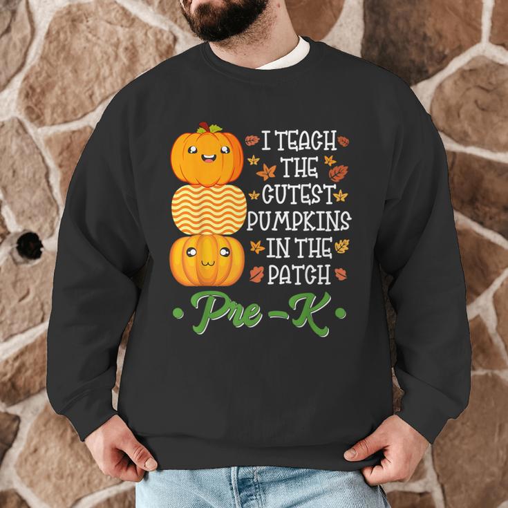 I Teach Cutest Pumpkins In Patch Thanksgiving Teacher Pre-K For Men Women Men Graphic Sweatshirt, novelty gifts, funny gifts