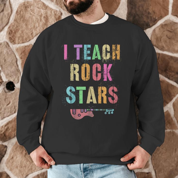 I TEACH ROCKSTARS Band Vibes Teacher Rocks My Music Teaching Men Graphic Sweatshirt, novelty gifts, funny gifts I TEACH ROCKSTARS Band Vibes Teacher Rocks My Music Teaching Men Graphic Sweatshirt, novelty gifts, funny gifts