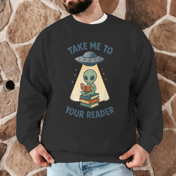 Teacher Alien Books UFO Reading Take Me To Your Reader Men Graphic Sweatshirt, novelty gifts, funny gifts Teacher Alien Books UFO Reading Take Me To Your Reader Men Graphic Sweatshirt, novelty gifts, funny gifts
