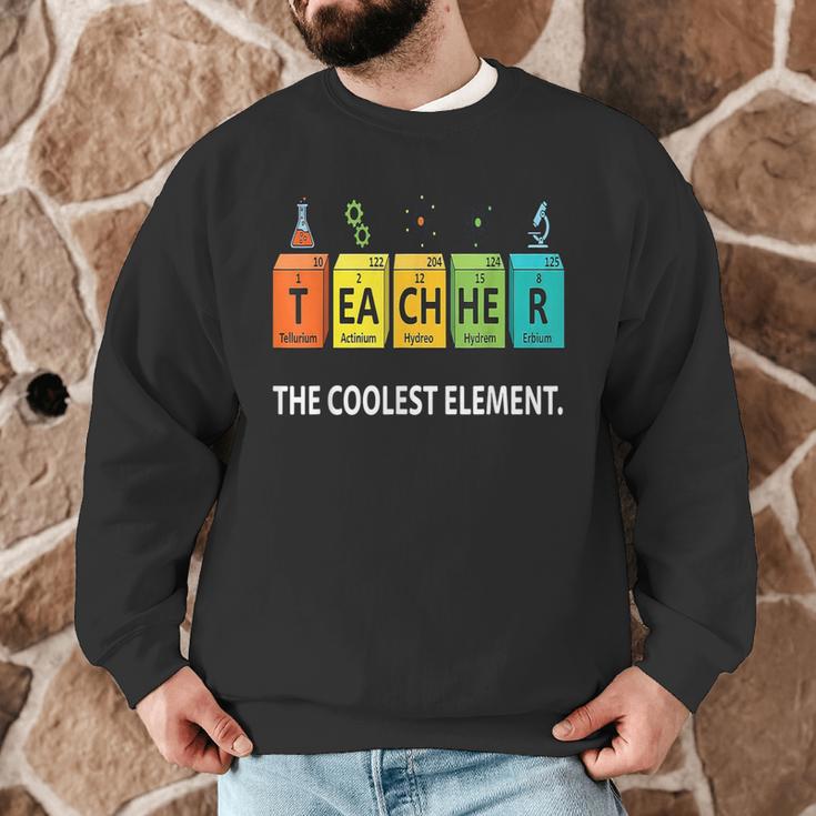 Teacher The Coolest Element Chemistry Periodic Table Science Men Graphic Sweatshirt, novelty gifts, funny gifts Teacher The Coolest Element Chemistry Periodic Table Science Men Graphic Sweatshirt, novelty gifts, funny gifts