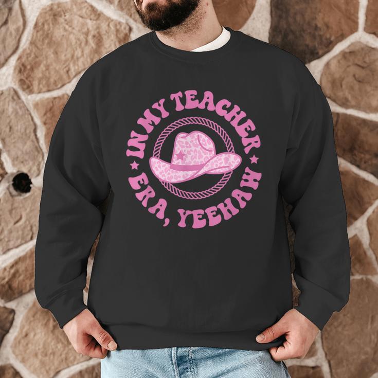 In My Teacher Era Yeehaw Pink Teacher Western Cowgirl Men Graphic Sweatshirt, novelty gifts, funny gifts In My Teacher Era Yeehaw Pink Teacher Western Cowgirl Men Graphic Sweatshirt, novelty gifts, funny gifts