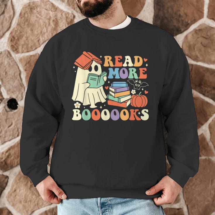 Teacher Halloween Cute Booooks Ghost Read More Books Men Graphic Sweatshirt, novelty gifts, funny gifts Teacher Halloween Cute Booooks Ghost Read More Books Men Graphic Sweatshirt, novelty gifts, funny gifts