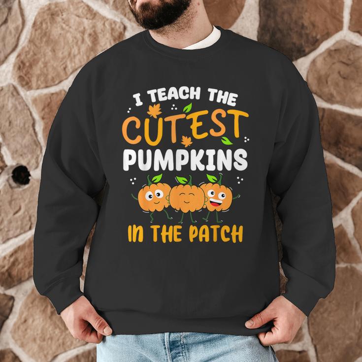 Teacher Halloween Pre-K Teacher Kindergarten Cutest Pumpkins Men Women Kids Men Graphic Sweatshirt, novelty gifts, funny gifts