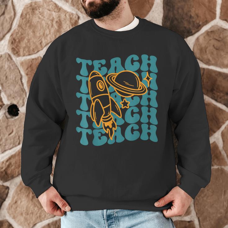 Teacher Outer Space Science Astronomy Planet Saturn Teach Men Graphic Sweatshirt, novelty gifts, funny gifts Teacher Outer Space Science Astronomy Planet Saturn Teach Men Graphic Sweatshirt, novelty gifts, funny gifts