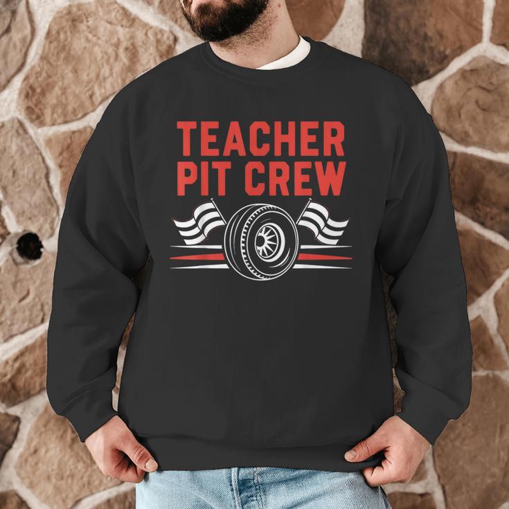 Teacher Pit Crew Race Car Driver Costume Men Women Kids Men Graphic Sweatshirt, novelty gifts, funny gifts