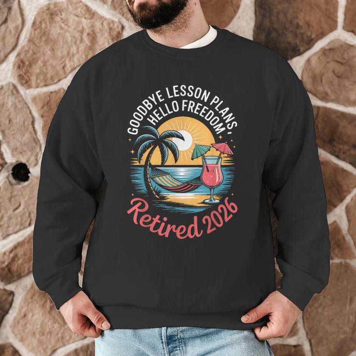 Teacher Retirement Shirts 2026 Goodbye Lesson Hello Freedom Men Graphic Sweatshirt, novelty gifts, funny gifts Teacher Retirement Shirts 2026 Goodbye Lesson Hello Freedom Men Graphic Sweatshirt, novelty gifts, funny gifts