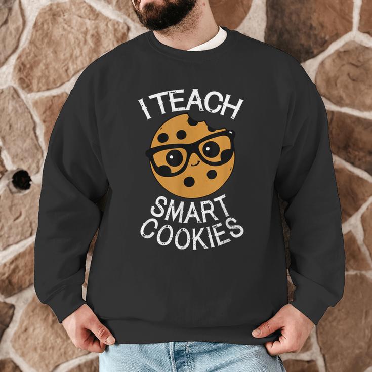 Teacher Shirt I Teach Smart Cookies Shirt Nerd Tee Men Graphic Sweatshirt, novelty gifts, funny gifts