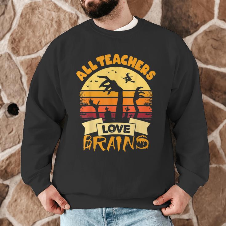 Teacher Shirts Halloween All Teachers Love Brains Men Graphic Sweatshirt, novelty gifts, funny gifts Teacher Shirts Halloween All Teachers Love Brains Men Graphic Sweatshirt, novelty gifts, funny gifts