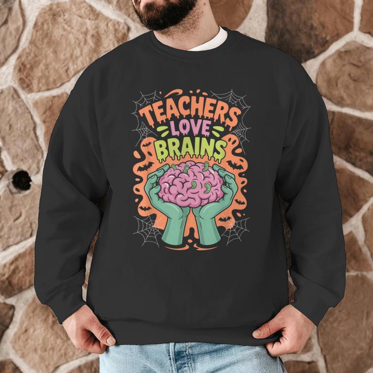 Teacher Teachers Love Brains Halloween Men Women Men Graphic Sweatshirt, novelty gifts, funny gifts Teacher Teachers Love Brains Halloween Men Women Men Graphic Sweatshirt, novelty gifts, funny gifts
