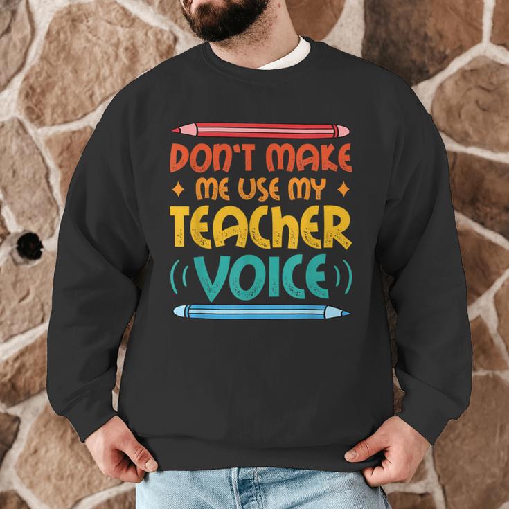 Teacher Voice Teacherlife Primary School Teacher Men Graphic Sweatshirt, novelty gifts, funny gifts Teacher Voice Teacherlife Primary School Teacher Men Graphic Sweatshirt, novelty gifts, funny gifts
