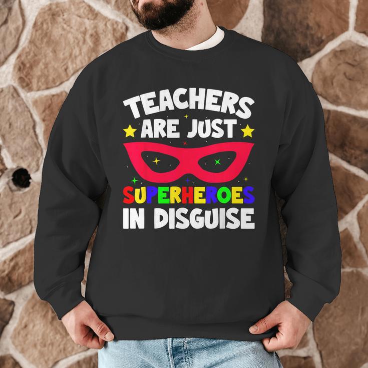 Teachers Are Just Superheroes In Disguise School Men Graphic Sweatshirt, novelty gifts, funny gifts Teachers Are Just Superheroes In Disguise School Men Graphic Sweatshirt, novelty gifts, funny gifts