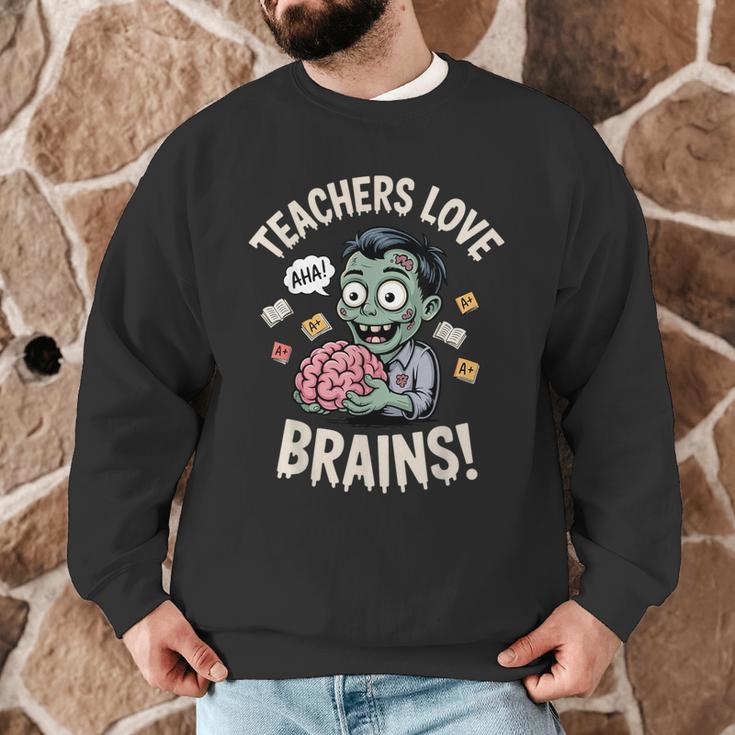 Teachers Love Brains Shirt Men Women Teacher Halloween Men Graphic Sweatshirt, novelty gifts, funny gifts Teachers Love Brains Shirt Men Women Teacher Halloween Men Graphic Sweatshirt, novelty gifts, funny gifts