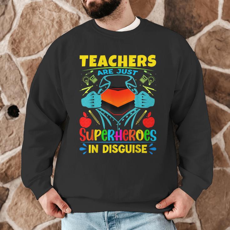 Teachers Are Superheroes – Fun Appreciation Men Graphic Sweatshirt, novelty gifts, funny gifts Teachers Are Superheroes – Fun Appreciation Men Graphic Sweatshirt, novelty gifts, funny gifts