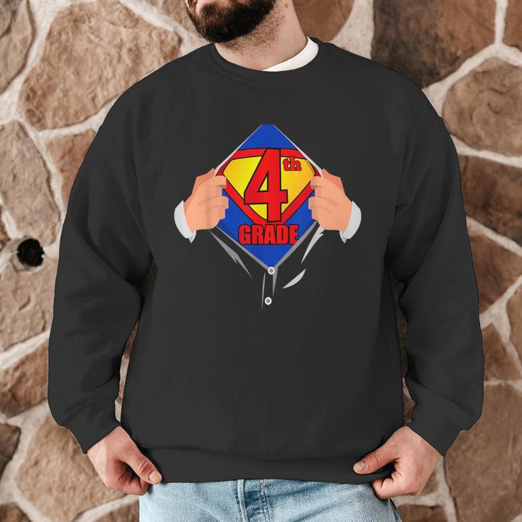 Teachers Are Superheroes 4th Grade Super Teacher Staff Men Women Men Graphic Sweatshirt, novelty gifts, funny gifts Teachers Are Superheroes 4th Grade Super Teacher Staff Men Women Men Graphic Sweatshirt, novelty gifts, funny gifts