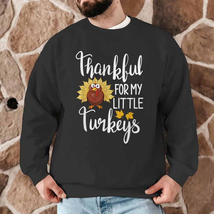 Teachers Thanksgiving Thankful For My Little Turkeys Men Graphic Sweatshirt, novelty gifts, funny gifts Teachers Thanksgiving Thankful For My Little Turkeys Men Graphic Sweatshirt, novelty gifts, funny gifts