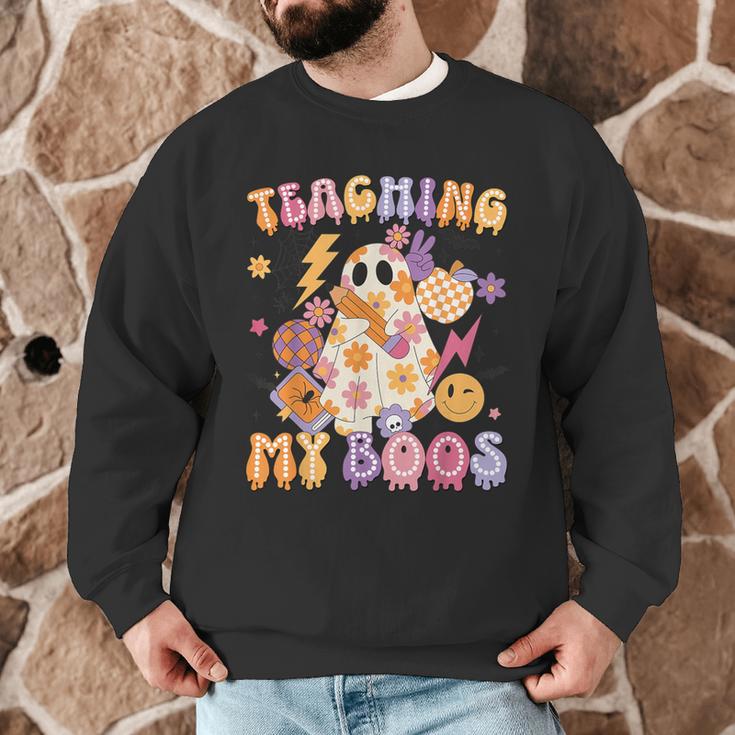 Teaching My Boos Ghost Halloween Costumes Teacher Men Women Men Graphic Sweatshirt, novelty gifts, funny gifts Teaching My Boos Ghost Halloween Costumes Teacher Men Women Men Graphic Sweatshirt, novelty gifts, funny gifts