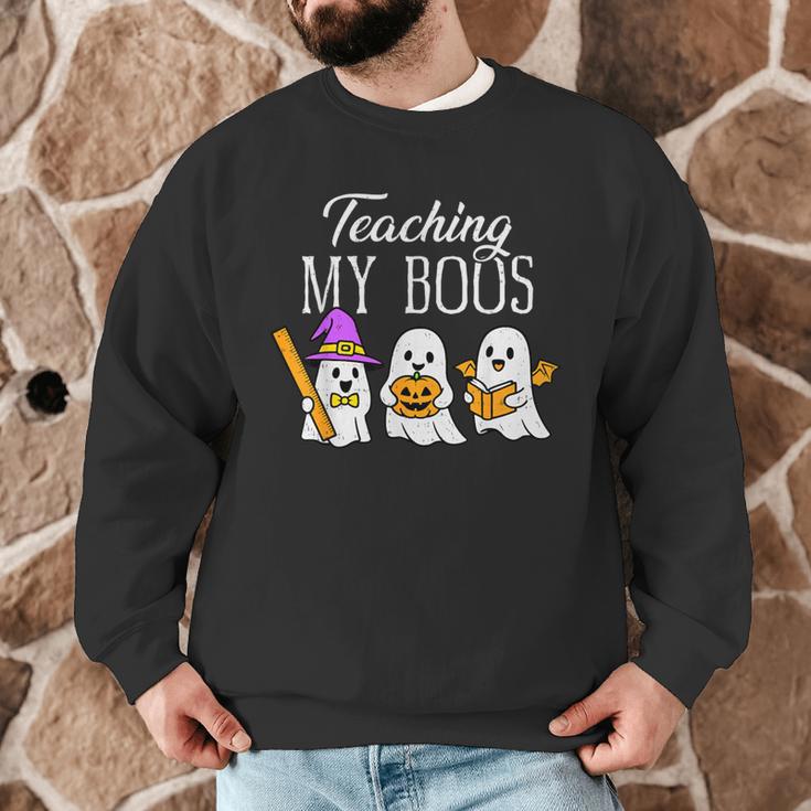 Teaching My Boos Ghost Teacher Halloween Spooky Educator Men Graphic Sweatshirt, novelty gifts, funny gifts Teaching My Boos Ghost Teacher Halloween Spooky Educator Men Graphic Sweatshirt, novelty gifts, funny gifts