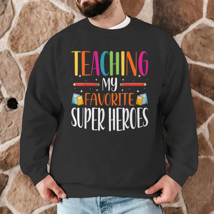 Teaching My Favorite Superheros Men Women SPED Teacher Men Graphic Sweatshirt, novelty gifts, funny gifts Teaching My Favorite Superheros Men Women SPED Teacher Men Graphic Sweatshirt, novelty gifts, funny gifts