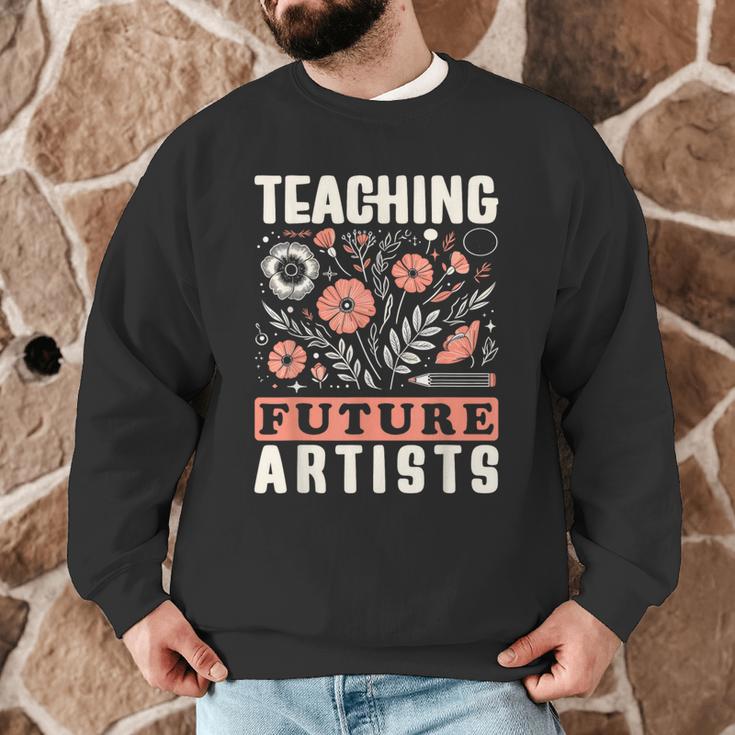 Teaching Future Artists For Art Teachers And Lovers For Men Women Girls Kids Men Graphic Sweatshirt, novelty gifts, funny gifts