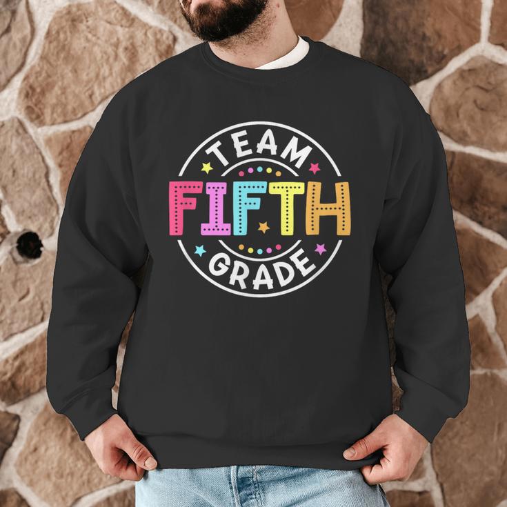 Team Fifth Grade Teacher Back To School 5th Grade Squad Kids Men Graphic Sweatshirt, novelty gifts, funny gifts Team Fifth Grade Teacher Back To School 5th Grade Squad Kids Men Graphic Sweatshirt, novelty gifts, funny gifts