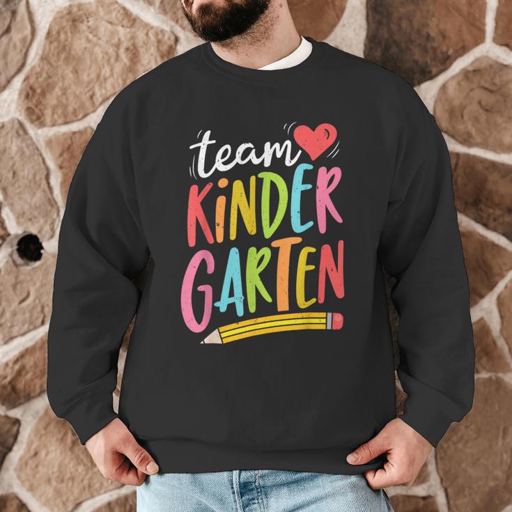 Team Kindergarten Teacher Student Back To School Men Graphic Sweatshirt, novelty gifts, funny gifts
