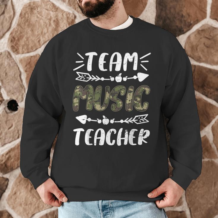 Team Music Teacher Camo Teacher Student Back To School Men Graphic Sweatshirt, novelty gifts, funny gifts Team Music Teacher Camo Teacher Student Back To School Men Graphic Sweatshirt, novelty gifts, funny gifts