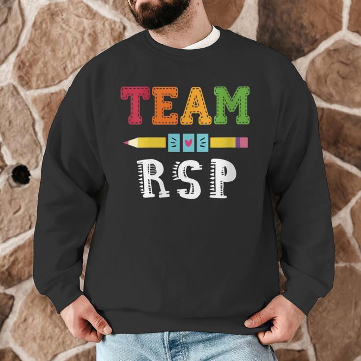 Team RSP RSP Teacher Kindergarten Teacher Men Graphic Sweatshirt, novelty gifts, funny gifts