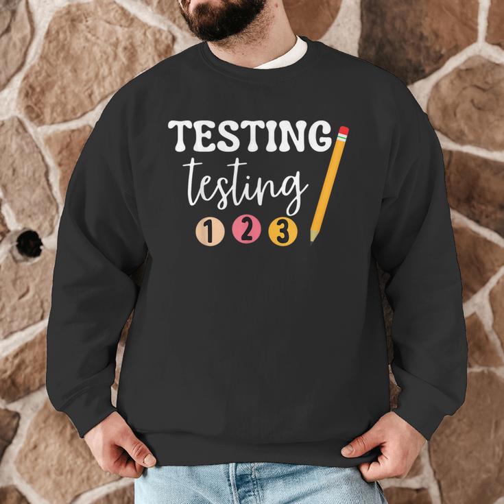 Testing Testing 123 Cute Math Teacher Student Test Day Men Women Girls Kids Men Graphic Sweatshirt, novelty gifts, funny gifts Testing Testing 123 Cute Math Teacher Student Test Day Men Women Girls Kids Men Graphic Sweatshirt, novelty gifts, funny gifts