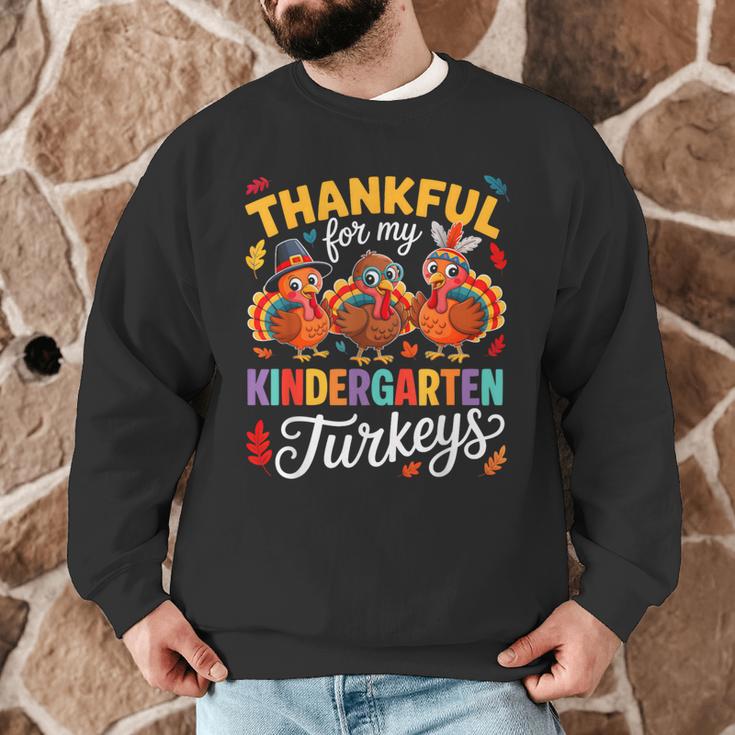 Thankful For My Kindergarten Turkeys Thanksgiving Teacher Men Graphic Sweatshirt, novelty gifts, funny gifts Thankful For My Kindergarten Turkeys Thanksgiving Teacher Men Graphic Sweatshirt, novelty gifts, funny gifts