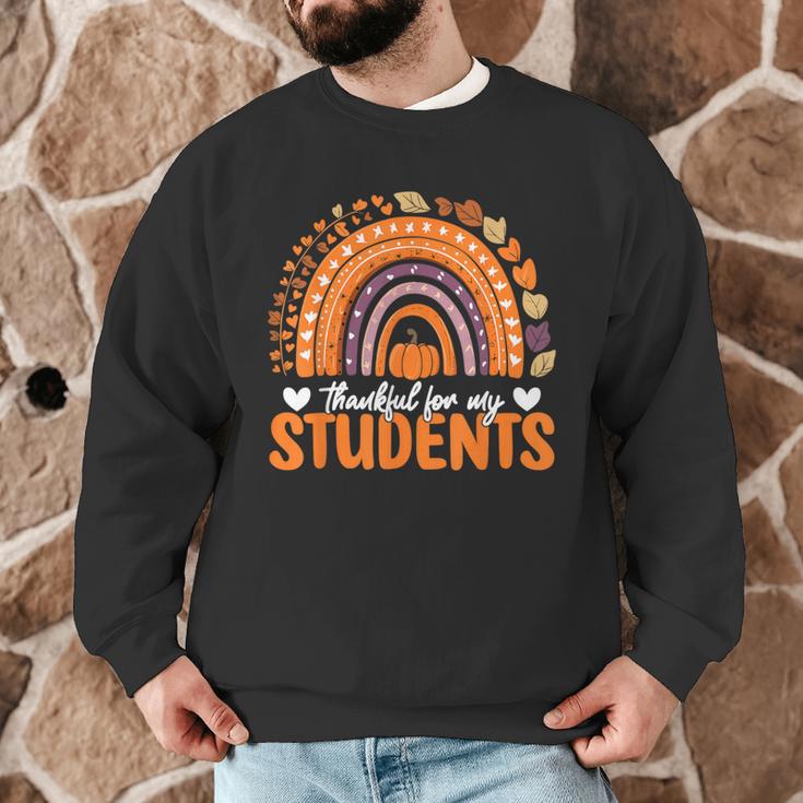 Thankful For My Students Teacher Thanksgiving School Fall Men Graphic Sweatshirt, novelty gifts, funny gifts Thankful For My Students Teacher Thanksgiving School Fall Men Graphic Sweatshirt, novelty gifts, funny gifts