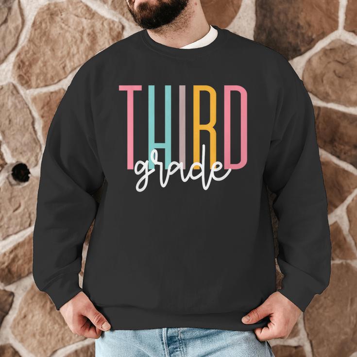 Third Grade Girls Boys Teacher Team 3rd Grade Squad Men Graphic Sweatshirt, novelty gifts, funny gifts