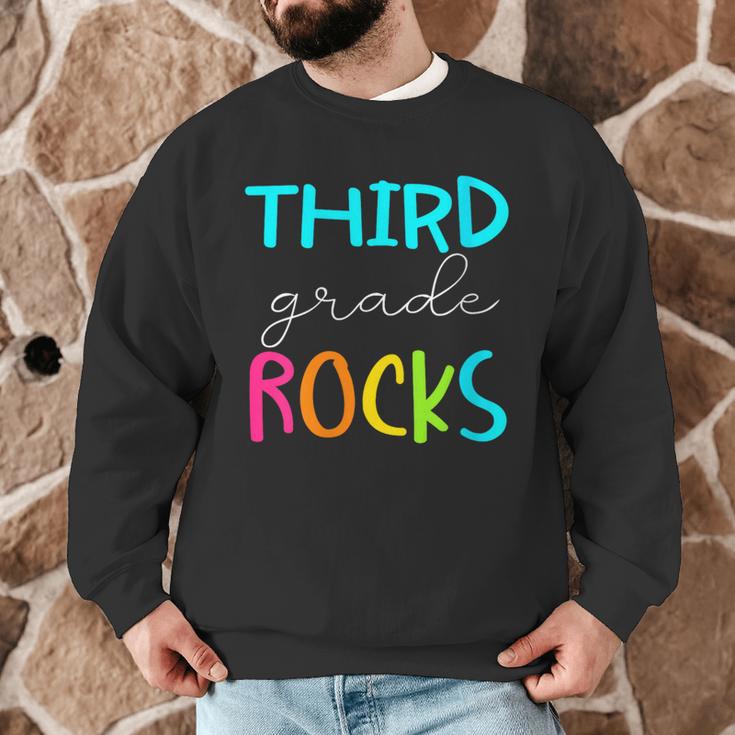 Third Grade Rocks Shirt Team 3rd Grade Teacher Men Graphic Sweatshirt, novelty gifts, funny gifts Third Grade Rocks Shirt Team 3rd Grade Teacher Men Graphic Sweatshirt, novelty gifts, funny gifts
