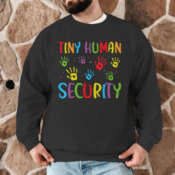Tiny Human Security Preschool Childcare Teacher Babysitters Men Graphic Sweatshirt, novelty gifts, funny gifts Tiny Human Security Preschool Childcare Teacher Babysitters Men Graphic Sweatshirt, novelty gifts, funny gifts