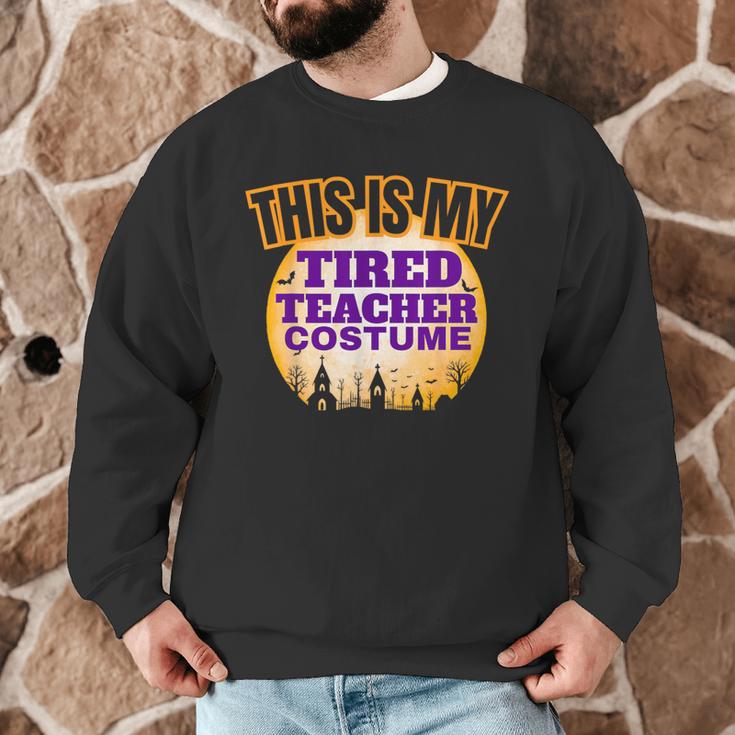 This Is My Tired Teacher Costume Halloween Teachers Men Graphic Sweatshirt, novelty gifts, funny gifts This Is My Tired Teacher Costume Halloween Teachers Men Graphic Sweatshirt, novelty gifts, funny gifts