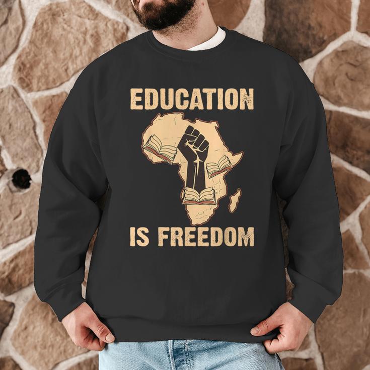 History Education Is Freedom African Map Black Teacher Men Graphic Sweatshirt, novelty gifts, funny gifts History Education Is Freedom African Map Black Teacher Men Graphic Sweatshirt, novelty gifts, funny gifts