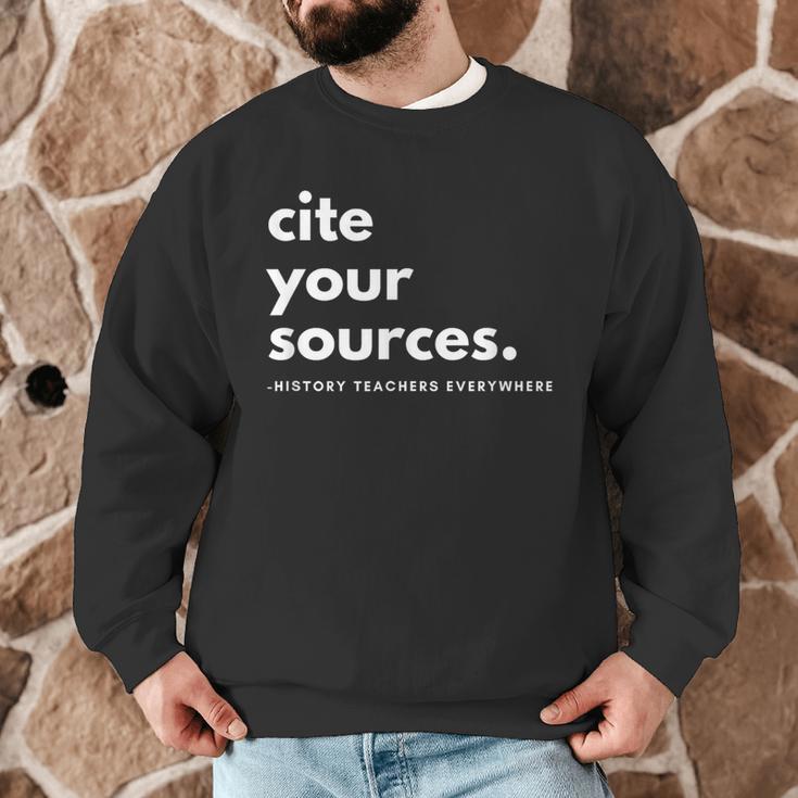 History Teacher Cite Your Sources Men Graphic Sweatshirt, novelty gifts, funny gifts History Teacher Cite Your Sources Men Graphic Sweatshirt, novelty gifts, funny gifts