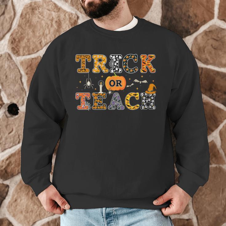 Trick Or Teach Funny School Teacher Halloween Costume Men Graphic Sweatshirt, novelty gifts, funny gifts Trick Or Teach Funny School Teacher Halloween Costume Men Graphic Sweatshirt, novelty gifts, funny gifts