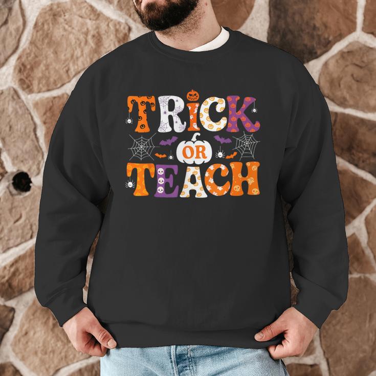 Trick Or Teach Teacher Halloween Costume Men Women Men Graphic Sweatshirt, novelty gifts, funny gifts Trick Or Teach Teacher Halloween Costume Men Women Men Graphic Sweatshirt, novelty gifts, funny gifts