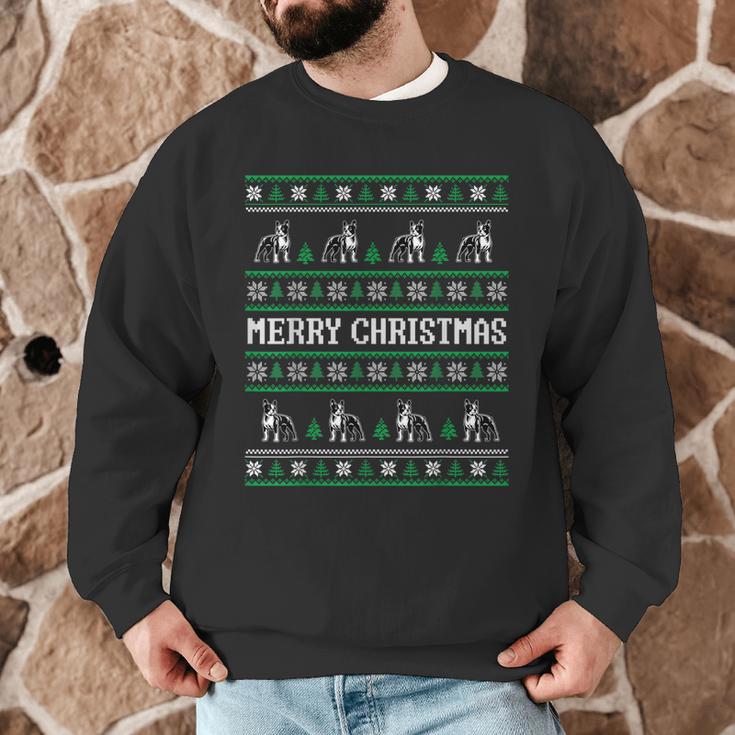 Ugly Sweater Boston Terrier Dog Christmas Dog Lover Xmas Men Women Kids Men Graphic Sweatshirt, novelty gifts, funny gifts