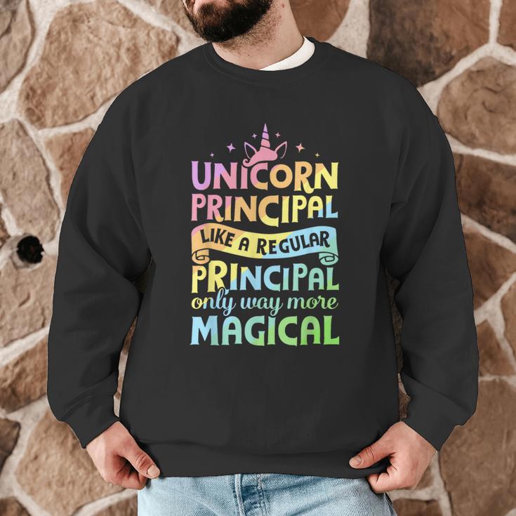 Unicorn Principal Back To School Teacher Appreciation Men Graphic Sweatshirt, novelty gifts, funny gifts Unicorn Principal Back To School Teacher Appreciation Men Graphic Sweatshirt, novelty gifts, funny gifts