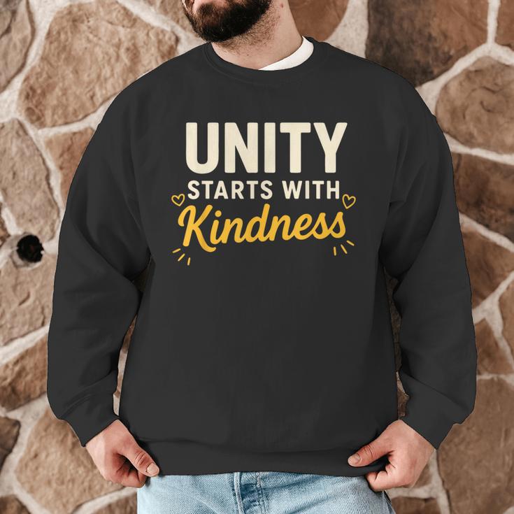 Unity Kindness Shirt Women Teachers Kids Unity Day Orange Men Graphic Sweatshirt, novelty gifts, funny gifts