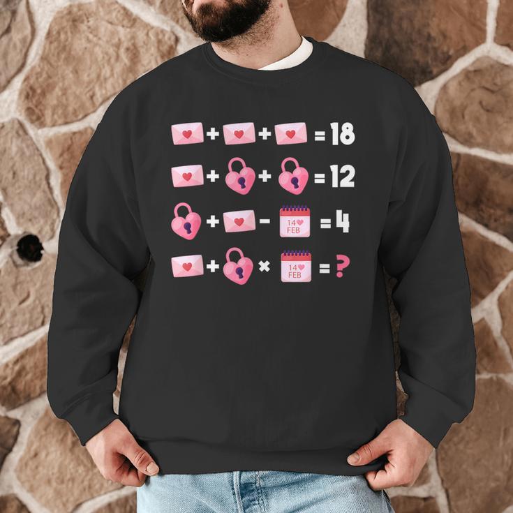 Valentines Day Order Of Operations Valentines Math Teacher Men Graphic Sweatshirt, novelty gifts, funny gifts