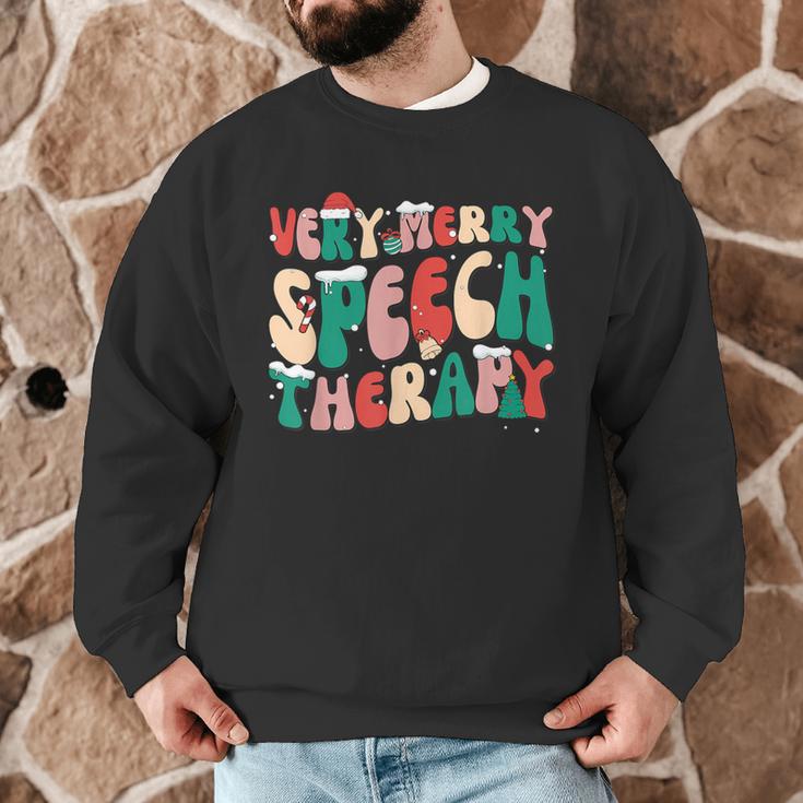 Verry Merry Speech Language Pathologist Teacher Christmas Men Graphic Sweatshirt, novelty gifts, funny gifts Verry Merry Speech Language Pathologist Teacher Christmas Men Graphic Sweatshirt, novelty gifts, funny gifts